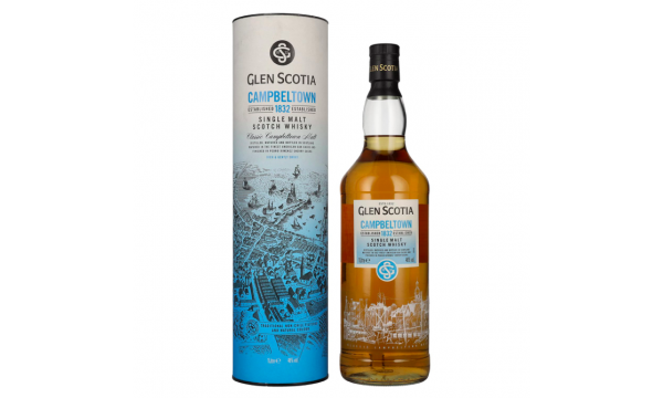 Glen Scotia Campbeltown 1832 Single Malt 46% Vol. 1l dovanų dėžutėje