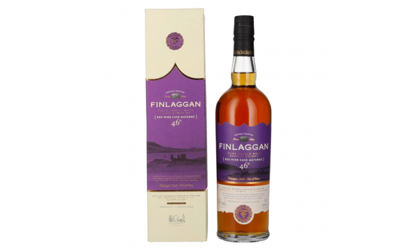 Finlaggan RED WINE CASK MATURED Islay Single Malt Whisky 46% Vol. 0,7l dovanų dėžutėje