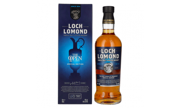 Loch Lomond THE OPEN 150th St. Andrews Special Edition 2022 46% Vol. 0,7l dovanų dėžutėje