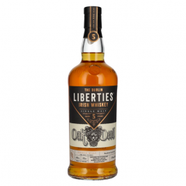 The Dublin LIBERTIES 5 Years Old Single Malt Irish Whiskey Oak Devil 46% Vol. 0,7l