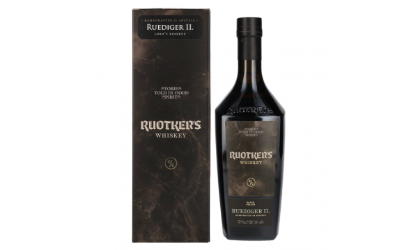 Ruotker's RUEDIGER II. Whiskey 43,3% Vol. 0,7l dovanų dėžutėje