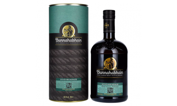 Bunnahabhain STIÙIREADAIR Islay Single Malt Scotch Whisky 46,3% Vol. 0,7l dovanų dėžutėje