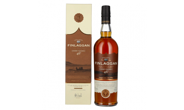 Finlaggan Sherry Finished Small Batch Release 46% Vol. 0,7l dovanų dėžutėje