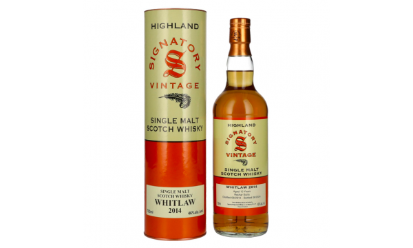 Signatory Vintage WHITLAW 10 Years Old Single Malt Scotch Whisky 2014 46% Vol. 0,7l dovanų dėžutėje