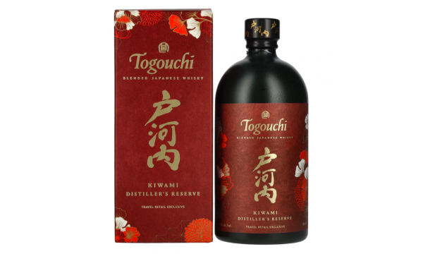 Togouchi KIWAMI Distiller's Reserve Japanese Blended Whisky 40% Vol. 0,7l dovanų dėžutėje