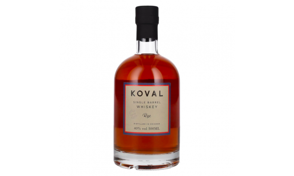 Koval RYE Single Barrel Whiskey 40% Vol. 0,5l