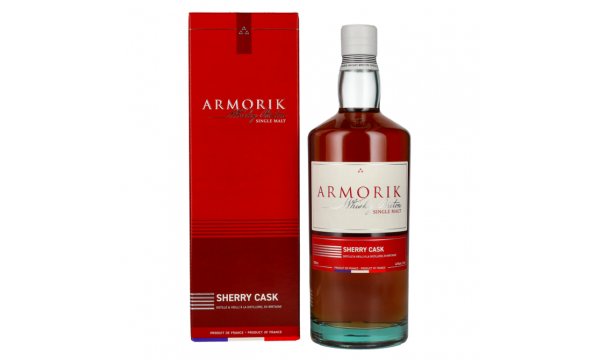 Armorik SHERRY CASK Whisky Breton Single Malt 46% Vol. 0,7l dovanų dėžutėje