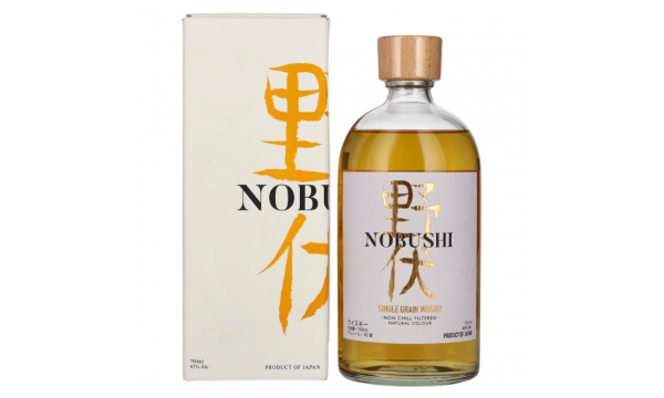 Nobushi Single Grain Japanese Whisky 43% Vol. 0,7l  dovanų dėžutėje