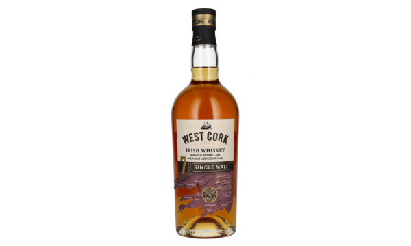 West Cork 7 Years Old Single Malt Irish Whiskey 46% Vol. 0,7l