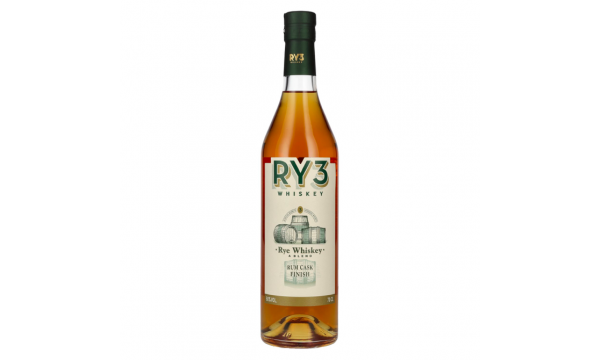 RY3 Rum Cask Finish Rye Whiskey 50% Vol. 0,7l