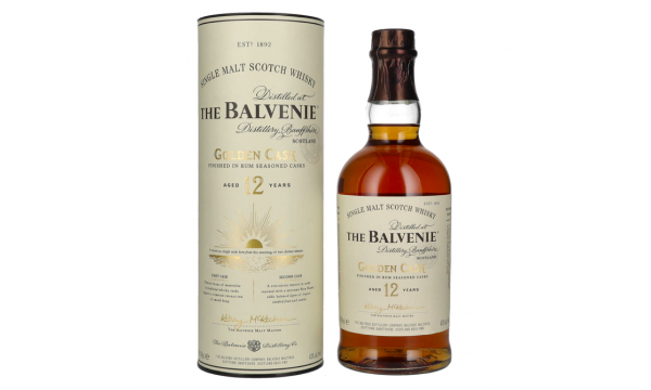 The Balvenie 12 Years Old Golden Cask 43% Vol. 0,7l dovanų dėžutėje