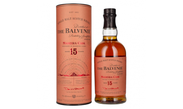 The Balvenie 15 Years Old Madeira Cask Finish 43% Vol. 0,7l dovanų dėžutėje