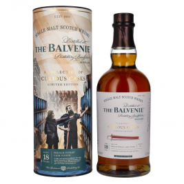 The Balvenie 18 Years Old A Collection of Curious Casks FRENCH PINEAU CASK FINISH 47,9% Vol. 0,7l dovanų dėžutėje