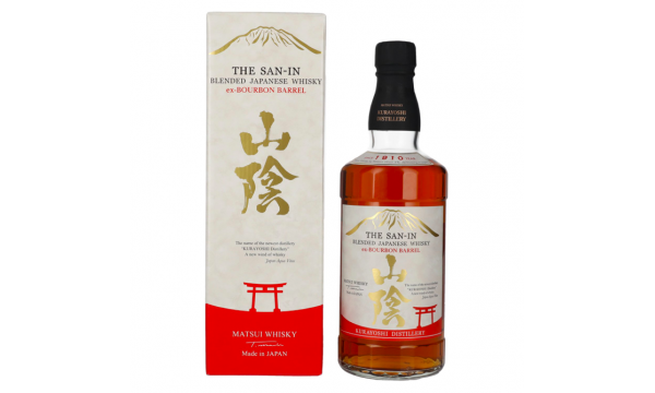 Matsui Whisky THE SAN-IN Blended Japanese Whisky ex-BOURBON BARREL 43% Vol. 0,7l