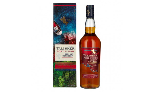 Talisker PORT RUIGHE Single Malt Scotch Whisky 45,8% Vol. 0,7l dovanų dėžutėje