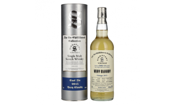 Signatory Vintage CAOL ILA VERY CLOUDY The Un-Chillfiltered 2015 40% Vol. 0,7l dovanų dėžutėje