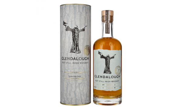 Glendalough Pot Still Irish Whiskey Batch 2 43% Vol. 0,7l dovanų dėžutėje