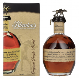 Blanton's The Original Single Barrel Bourbon Whiskey 46,5% Vol. 0,7l dovanų dėžutėje
