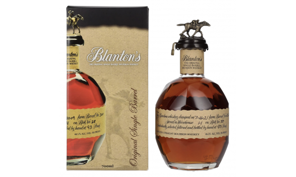 Blanton's The Original Single Barrel Bourbon Whiskey 46,5% Vol. 0,7l dovanų dėžutėje