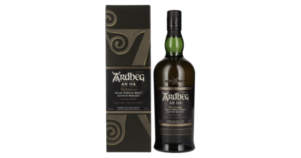 Viskis Ardbeg AN OA Islay Single Malt 46,6% Vol. 0,7l dovanų dėžutėje