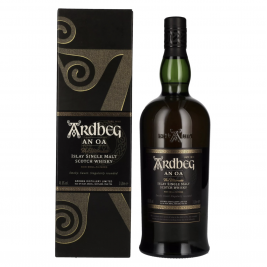 Ardbeg AN OA Islay Single Malt 46,6% Vol. 0,7l dovanų dėžutėje