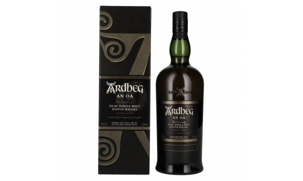 Ardbeg AN OA Islay Single Malt 46,6% Vol. 0,7l dovanų dėžutėje