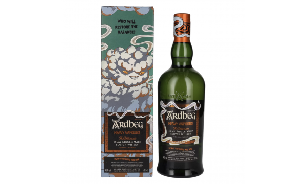 Ardbeg HEAVY VAPOURS Islay Single Malt 46% Vol. 0,7l dovanų dėžutėje
