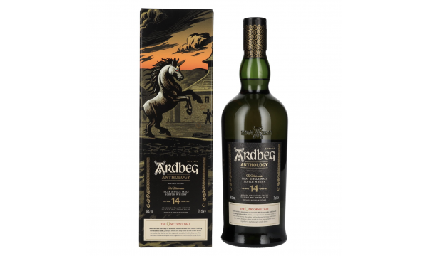 Ardbeg 14 Years Old The Ultimate Anthology The Unicorn's Tale Islay Single Malt 46% Vol. 0,7l dovanų dėžutėje