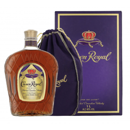 Crown Royal Blended Canadian Whisky 40% Vol. 1l dovanų dėžutėje