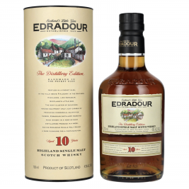 Edradour 10 Years Old 43% Vol. 0,7l dovanų dėžutėje