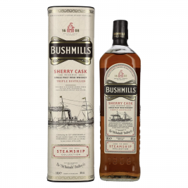 Bushmills SHERRY CASK Reserve The Steamship Collection 40% Vol. 1l dovanų dėžutėje