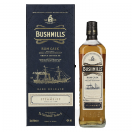 Bushmills RUM CASK Reserve The Steamship Collection 40% Vol. 0,7l dovanų dėžutėje
