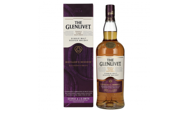 The Glenlivet DISTILLER'S RESERVE Triple Cask Matured 40% Vol. 1l dovanų dėžutėje