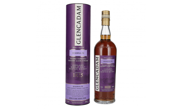 Glencadam RESERVA PX Small Batch 46% Vol. 0,7l dovanų dėžutėje