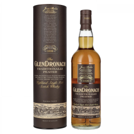 The GlenDronach TRADITIONALLY PEATED Highland Single Malt 48% Vol. 0,7l dovanų dėžutėje