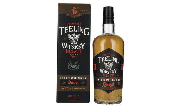 Teeling Small Batch DUVEL Belgian Ale Beer Cask Collaboration Irish Whiskey 46% Vol. 0,7l dovanų dėžutėje