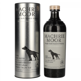Arran MACHRIE MOOR The Peated Lochranza Malt CASK STRENGTH 56,2% Vol. 0,7l dovanų dėžutėje