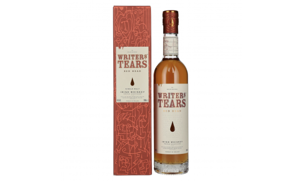 Writer's Tears RED HEAD Irish Single Malt Whiskey 46% Vol. 0,7l dovanų dėžutėje