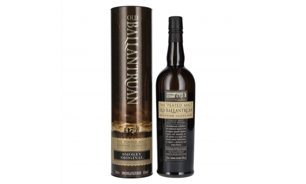 Old Ballantruan the PEATED MALT Unchillfiltered 50% Vol. 0,7l dovanų dėžutėje