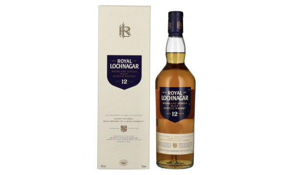 Royal Lochnagar 12 Years Old Highland Single Malt 40% Vol. 0,7l dovanų dėžutėje