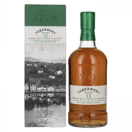 Tobermory 12 Years Old Single Malt Scotch Whisky 46,3% Vol. 0,7l dovanų dėžutėje