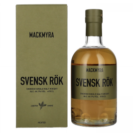 Mackmyra Svensk Rök Swedish Single Malt Whisky 46,1% Vol. 0,7l dovanų dėžutėje