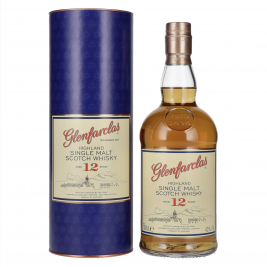 Glenfarclas 12 Years Old Highland Single Malt Scotch Whisky 43% Vol. 0,7l dovanų dėžutėje