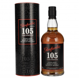 Glenfarclas 105 CASK STRENGTH Highland Single Malt 60% Vol. 0,7l dovanų dėžutėje