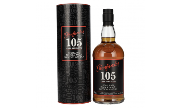 Glenfarclas 105 CASK STRENGTH Highland Single Malt 60% Vol. 0,7l dovanų dėžutėje