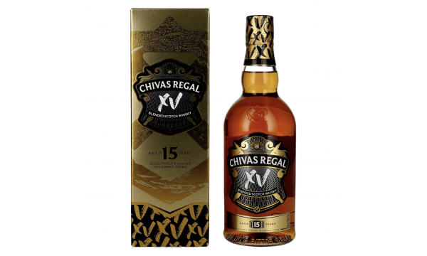 Chivas Regal XV 15 Years Old Blended Scotch Whisky 40% Vol. 0,7l dovanų dėžutėje