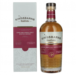 Kingsbarns BALCOMIE Lowland Single Malt Scotch Whisky 46% Vol. 0,7l dovanų dėžutėje Kingsbarns BALCOMIE Lowland Single Malt Scotch Whisky 46% Vol. 0,7l dovanų dėžutėje