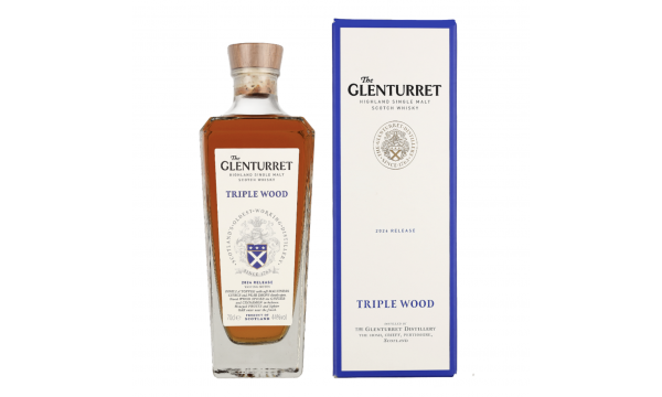 Glenturret Triple Wood 44% Vol. 0.7l dovanų dėžutėje
