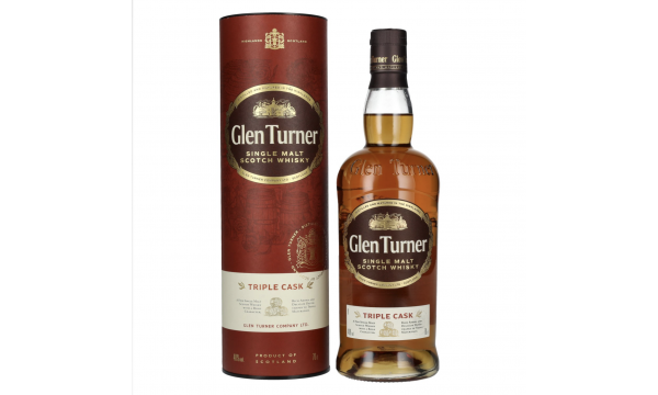 Glen Turner TRIPLE CASK Single Malt Scotch Whisky 40% Vol. 0,7l dovanų dėžutėjė