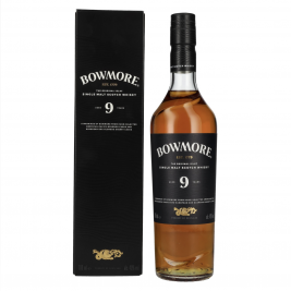 Bowmore 9 Years Old Islay Single Malt Scotch Whisky 2025 40% Vol. 0,7l dovanų dėžutėje